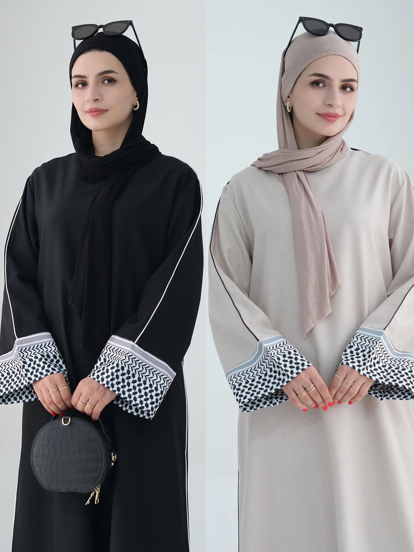 Elegant Ramadan Abaya – Open Cardigan Style for Eid