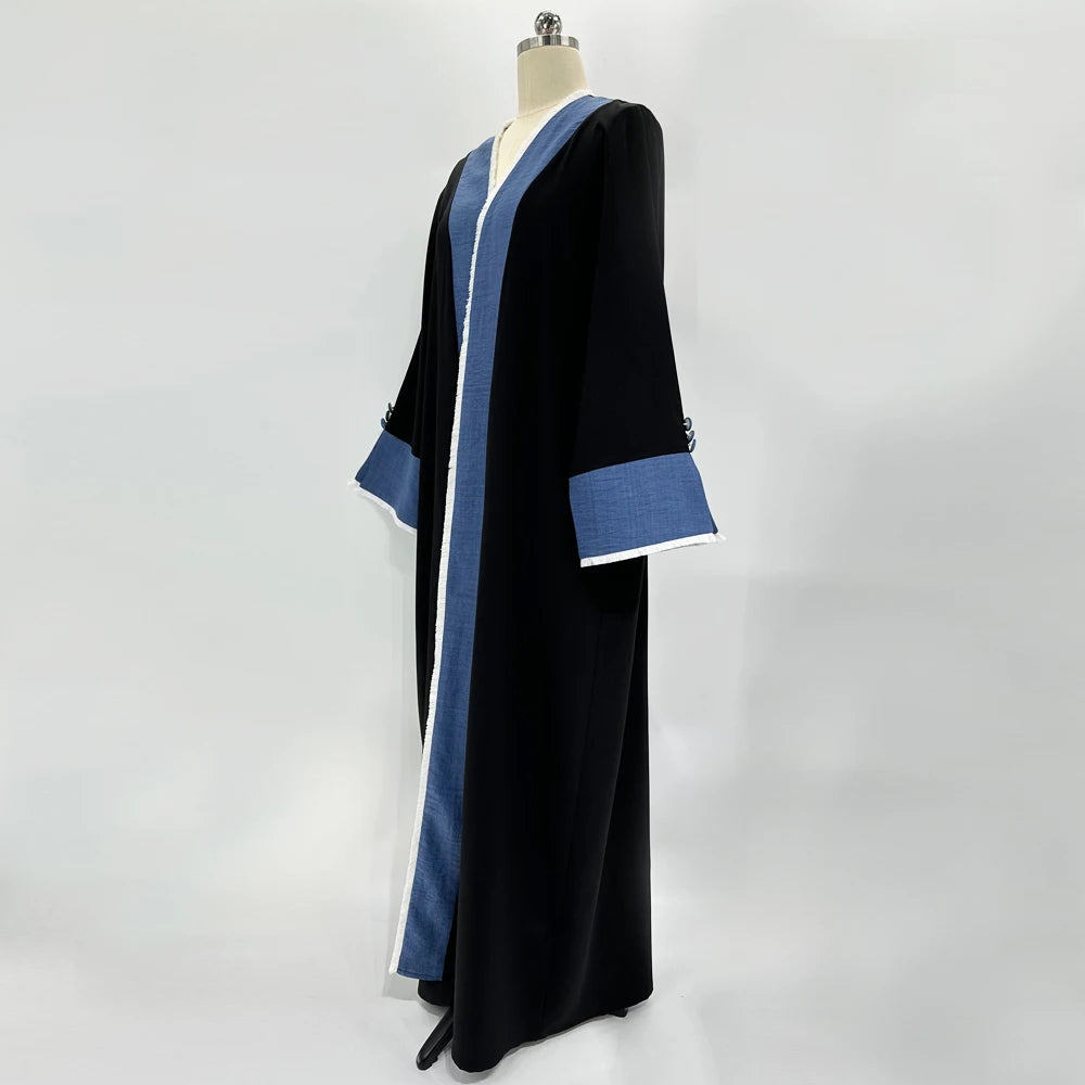 Tassel Kimono Abaya – Chic Eid & Party Wear