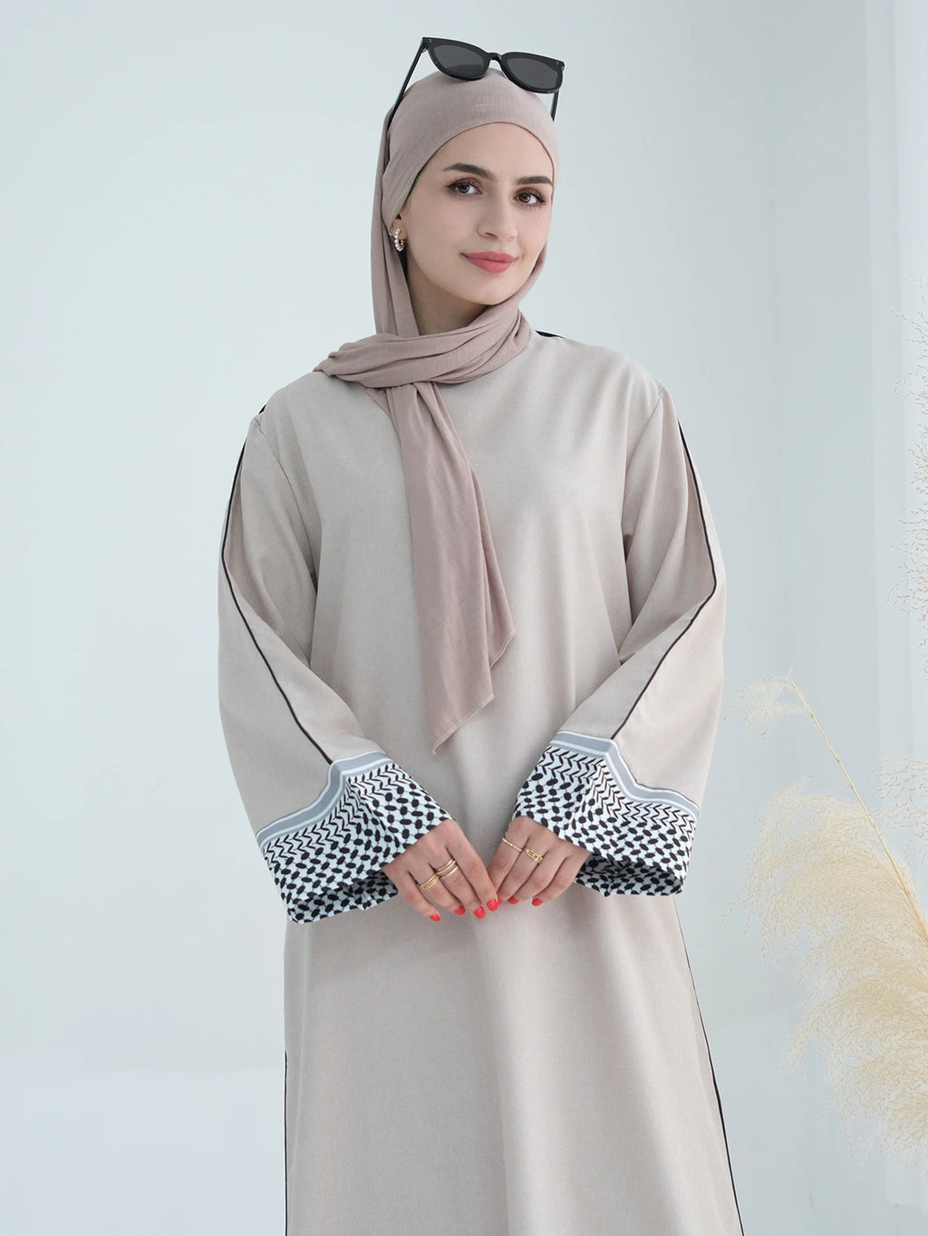 Elegant Ramadan Abaya – Open Cardigan Style for Eid